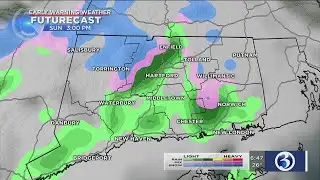 FORECAST: Cold air persists, rain showers possible Sunday