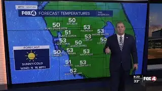 FORECAST: Cold and breezy to wrap up the weekend