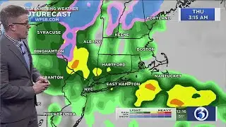 FORECAST: First of 2 chances for steady rain arrives today