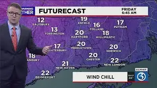 FORECAST: Isolated showers and a big temperature swing