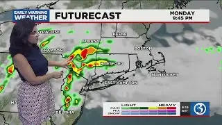 FORECAST: On and off showers this morning, possible storms for some later