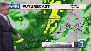 FORECAST: Rain starts tonight, damaging wind possible