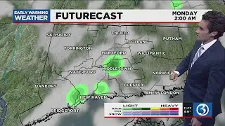 FORECAST: Scattered showers expected overnight