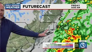 FORECAST: Spring-like weather ends this morning