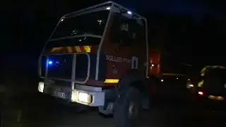 Forest fires continue to sweep across southern France.