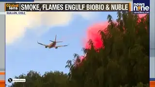 Forest Fires Rage Across Southern Chile, Evacuations Ordered in Biobio & Nuble