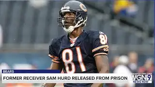 Former Bears receiver Sam Hurd released from prison