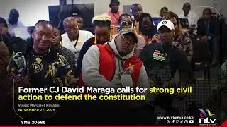 Former CJ David Maraga calls for strong civil action to defend the constitution
