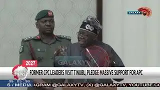 FORMER CPC LEADERS VISIT TINUBU, PLEDGE MASSIVE SUPPORT FOR APC