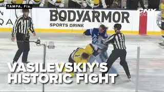 Former Crunch players react to Vasilevskiy