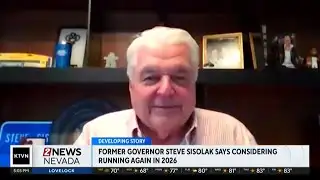 Former Gov. Steve Sisolak may be looking into rematch with Lombardo