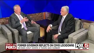 Former Governor Steve Sisolak reflects on COVID-19 lockdowns