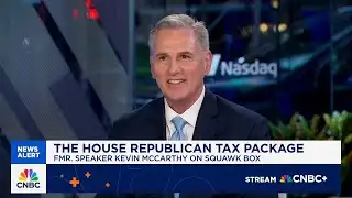 Former House Speaker Kevin McCarthy: The House Republican tax package will get done