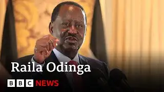 Former Kenyan Prime Minister Raila Odinga dies aged 80 | BBC News