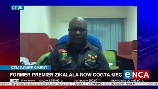 Former KZN Premier Zikalala now Cogta MEC