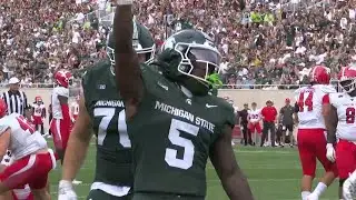Former Michigan State running back Makhi Frazier transfer to Ole Miss
