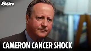 Former PM David Cameron reveals he was diagnosed with prostate cancer
