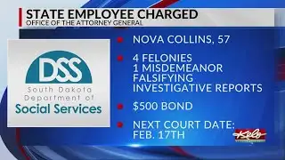 Former state employee arraigned for falsifying reports