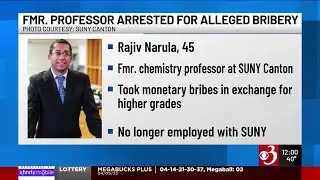 Former SUNY prof arrested in cash-for-grades scheme