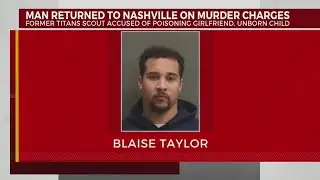 Former Titans scout returned to Nashville on murder charges