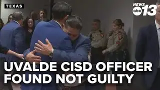 Former Uvalde CISD officer found not guilty in school shooting trial