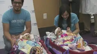 Formerly Conjoined Twins Make First Public Appearance