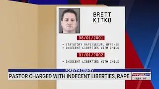 Forsyth County pastor charged with indecent liberties, rape