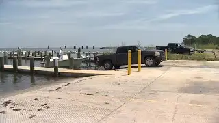 Fort Morgan fishing pier construction nears completion