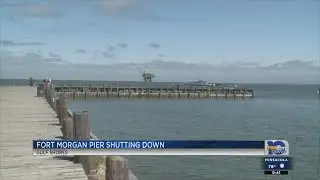 Fort Morgan Pier to shut down soon