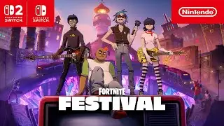 Fortnite Festival – Gorillaz Official Trailer – Nintendo Switch 2