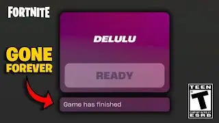 Fortnite REMOVED Delulu FOREVER, Here