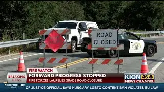 Forward progress stopped in Grade Fire in Carmel Valley, Laureles Grade Road remains closed