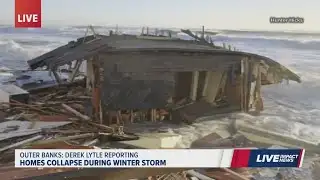 Four more OBX houses collapse into the ocean