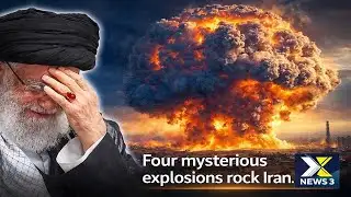 🔥 Four Mysterious Explosions Rock Iran - Drone Strikes or Accidents? Trump Issues Final Warning!🔥