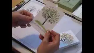 Four Seasons card set  with the Sheltering Tree