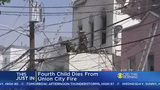 Fourth Child Dies From Union City Fire
