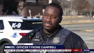 Fox 5 DC spends a day with K9 Bubba and Officer Campbell