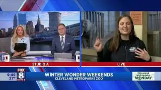 FOX 8 NEWS Cleveland  Metroparks Monday. Winter Wonder Weekends!