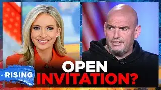 FOX Host Kayleigh McEnany INVITES Dem John Fetterman Over For DINNER?!  | RISING