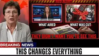 Fox News Cuts Feed After Host Reads Epstein Document Live | Censored Clip