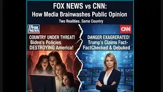 Fox News vs CNN: How Media Brainwashes Public Opinion