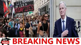 France in Uproar Thousands Protest Barnier