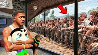 Franklin And Shinchan Surviving Most Dangerous Zombie Apocalypse || Gta 5