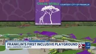 Franklin announces inclusive playground