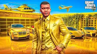 FRANKLIN  BECOME GOLDEN BILLIONAIRE IN GTA 5