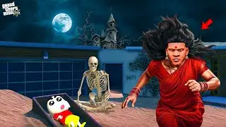Franklin Found Indian Ghost Lady in GTA 5 