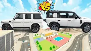 Franklin Giant 🚗 Thar VS Jack 🚙 Giant Defender in Indian theft auto simulator 💥 