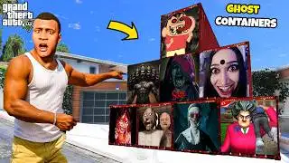 Franklin Opens EVERY GHOSTS MYSTERY CONTAINER in GTA 5