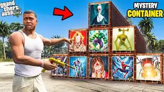 😱Franklin Opens EVERY MYSTERY CONTAINER in GTA 5