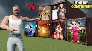 Franklin Opens GHOST Mystery Containers in Indian Bike Driving 3D! 😱